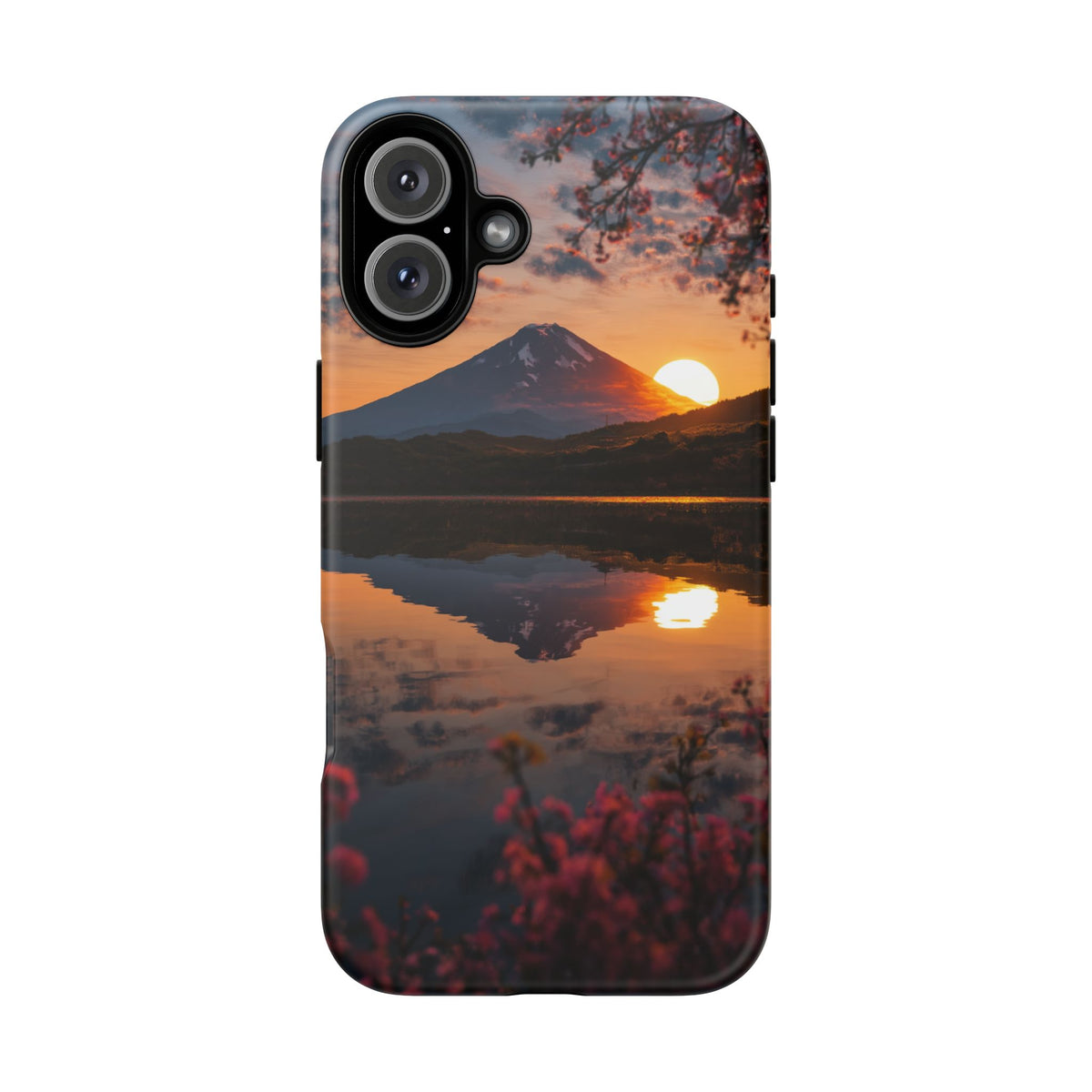 Fuji Golden Reflection iPhone Tough Phone Case