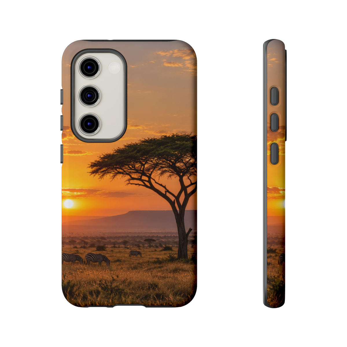 Amber Acacia Samsung Galaxy Tough Case | african sunset
