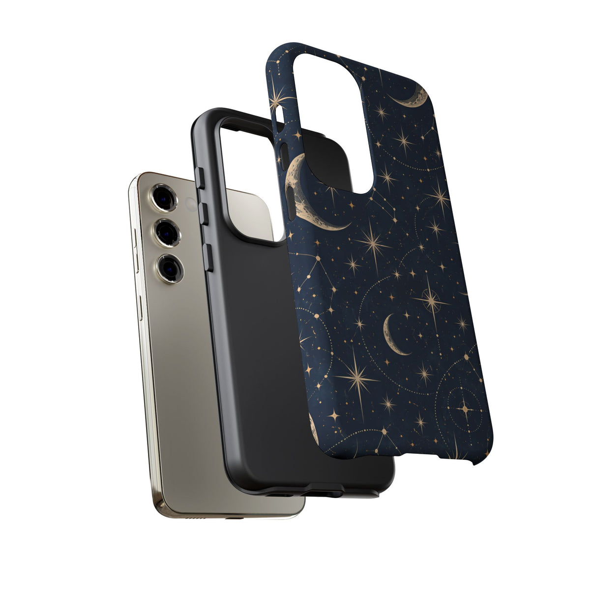 Celestial Moon Samsung Galaxy Tough Case | Nocturne Atlas