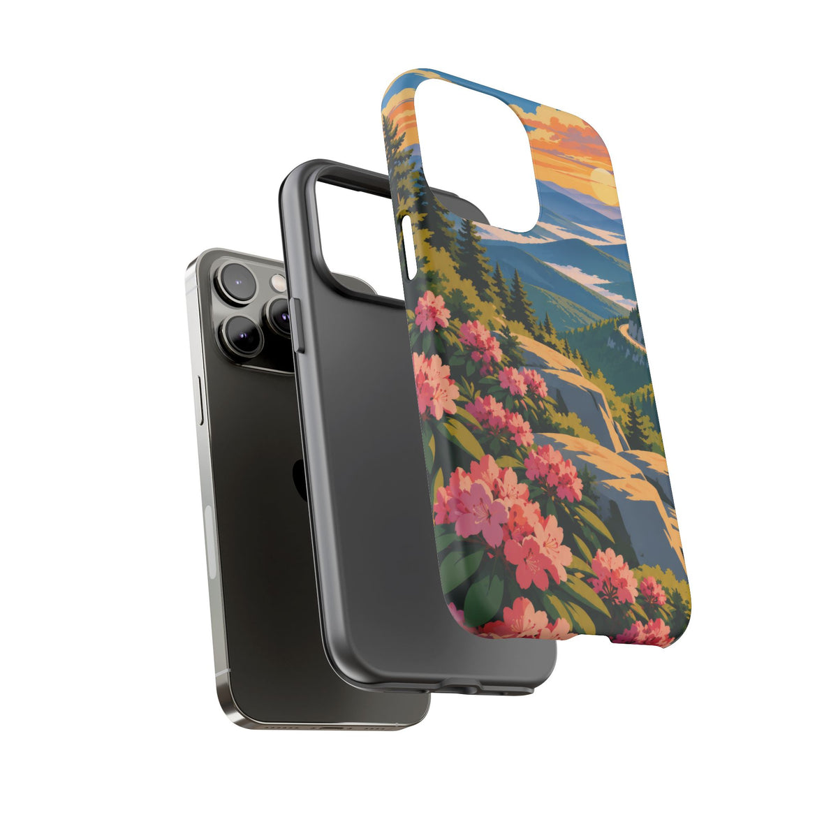 Blue Ridge Parkway — Ridgeway Bloom iPhone Tough Case