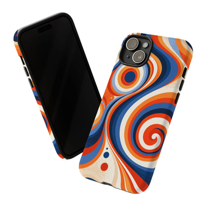 Electric Orbit iPhone Tough Phone Case