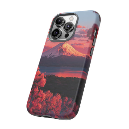 Fuji Rose Horizon iPhone Tough Phone Case