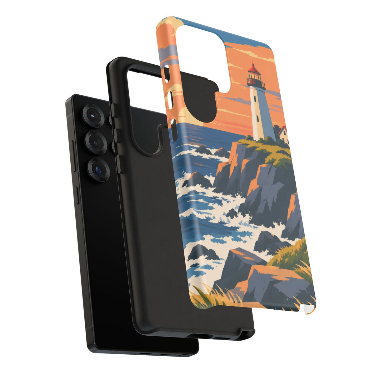 Lighthouse — Atlantic Beacon Samsung Galaxy Tough Case