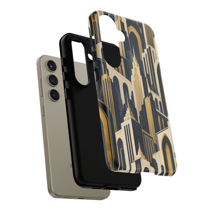 Midnight Metropolis Samsung Galaxy Tough Case | art deco