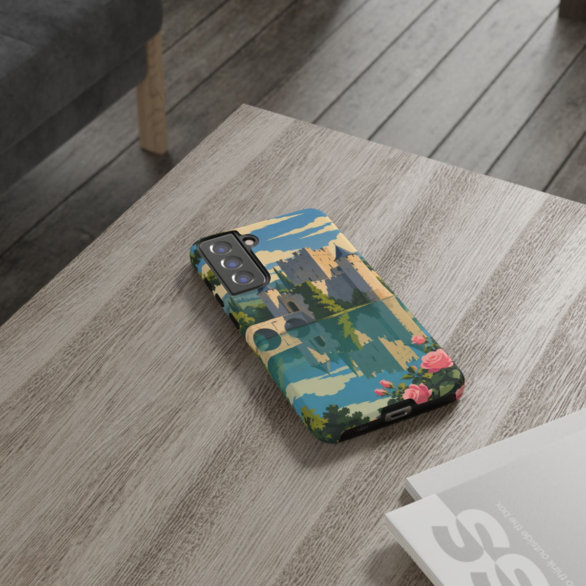 English Castle — Moat and Roses Samsung Galaxy Tough Case