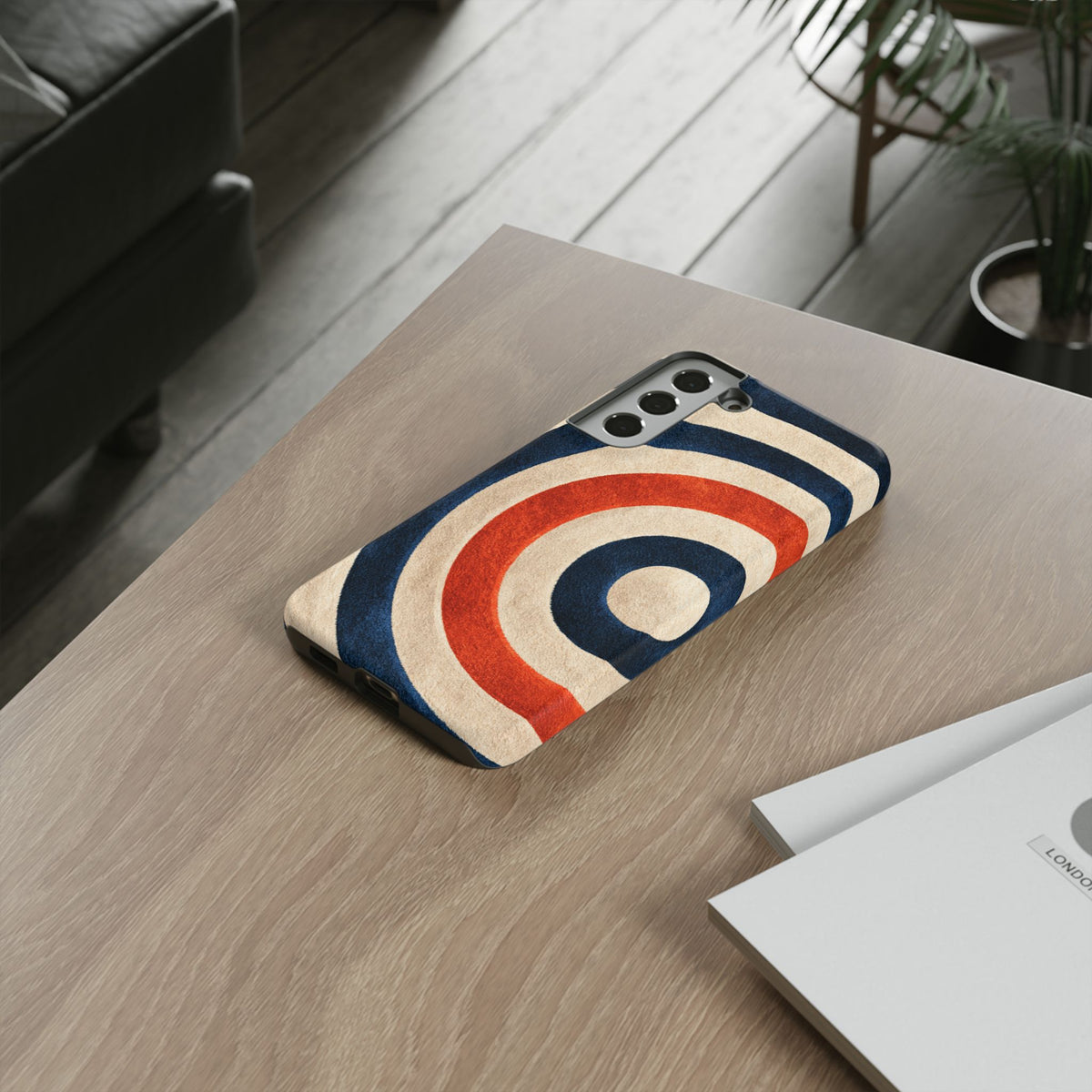 Indigo Ember Rings Samsung Galaxy Tough Phone Case