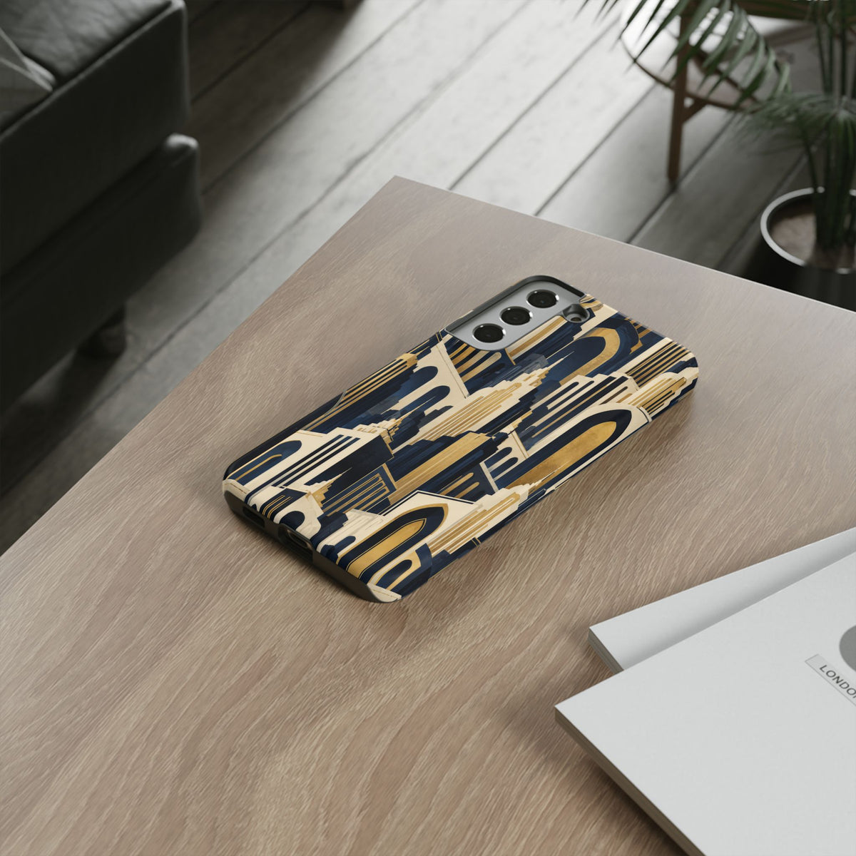 Midnight Metropolis Samsung Galaxy Tough Case | art deco