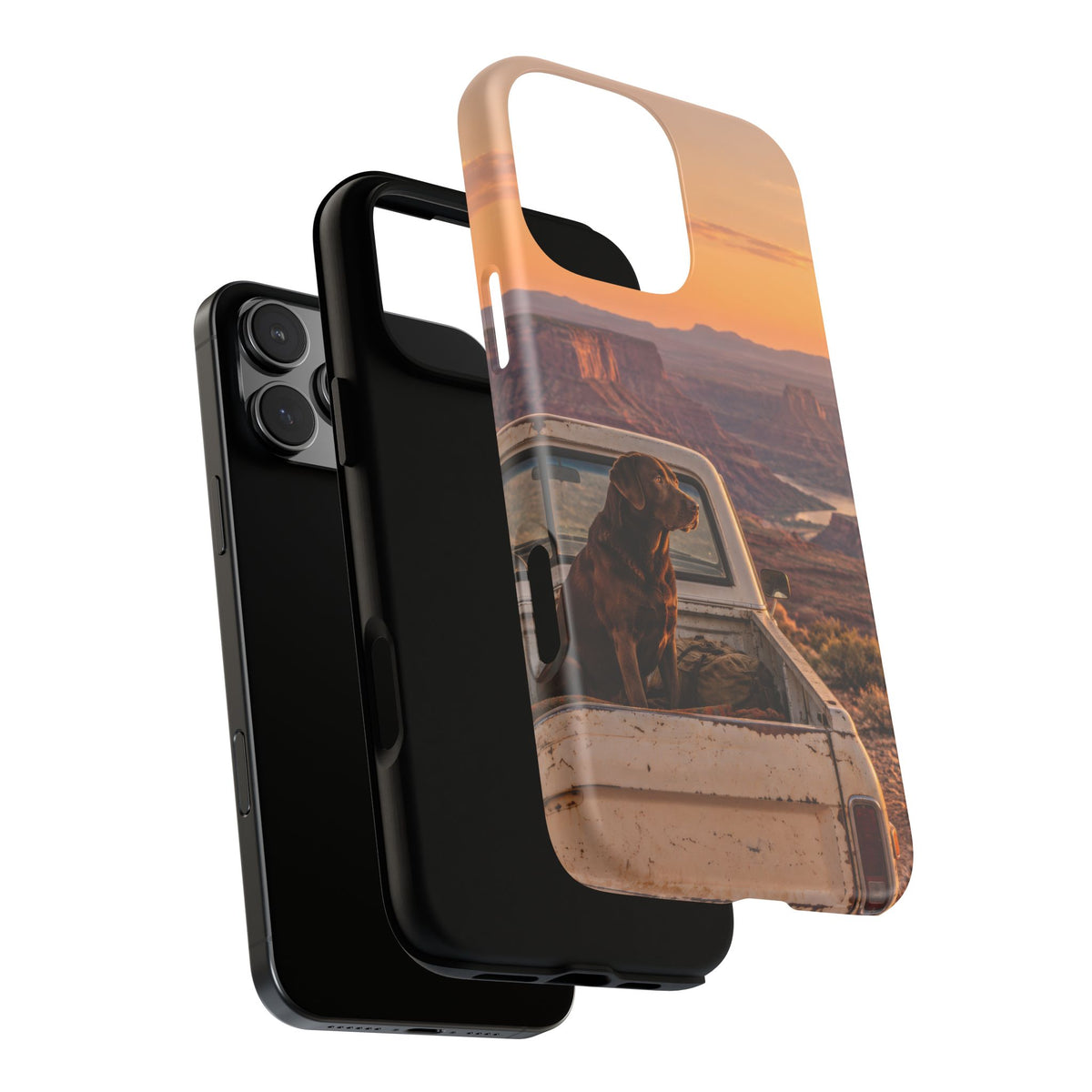 Desert Tailgate Companion iPhone Tough Case | labrador