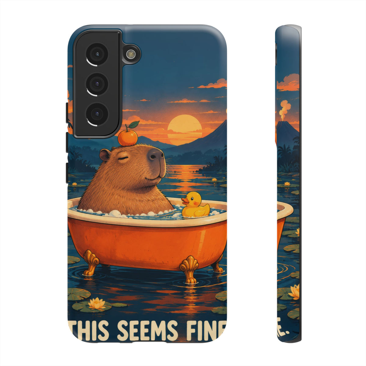 Minor Inconvenience Samsung Galaxy Tough Case | funny capybara
