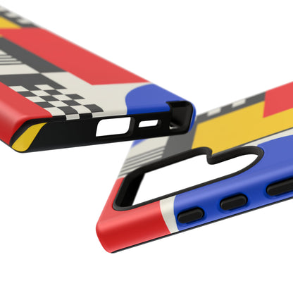 Primary Frequency Samsung Galaxy Tough Case | Primary Color Geometry
