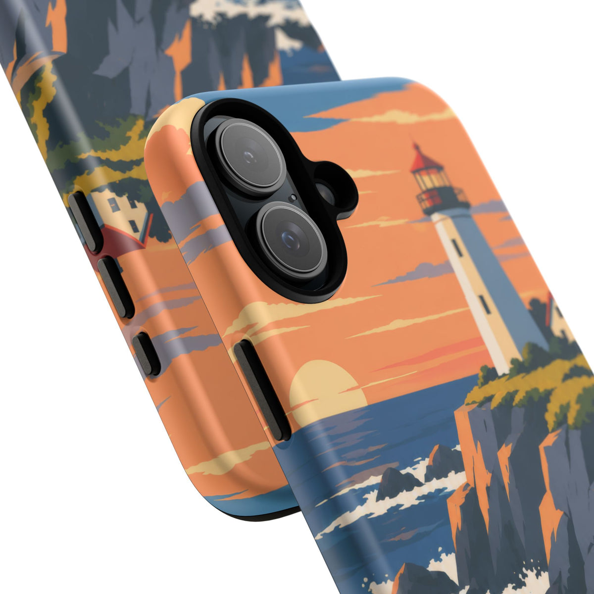 Lighthouse — Atlantic Beacon iPhone Tough Case