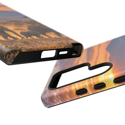 Elephants at First Light Samsung Galaxy Tough Case | african elephants