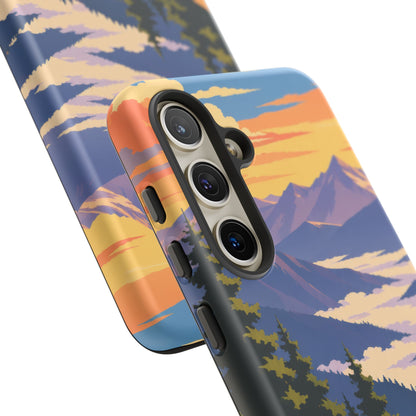 Misty Mountains — Amethyst Pass Samsung Galaxy Tough Case