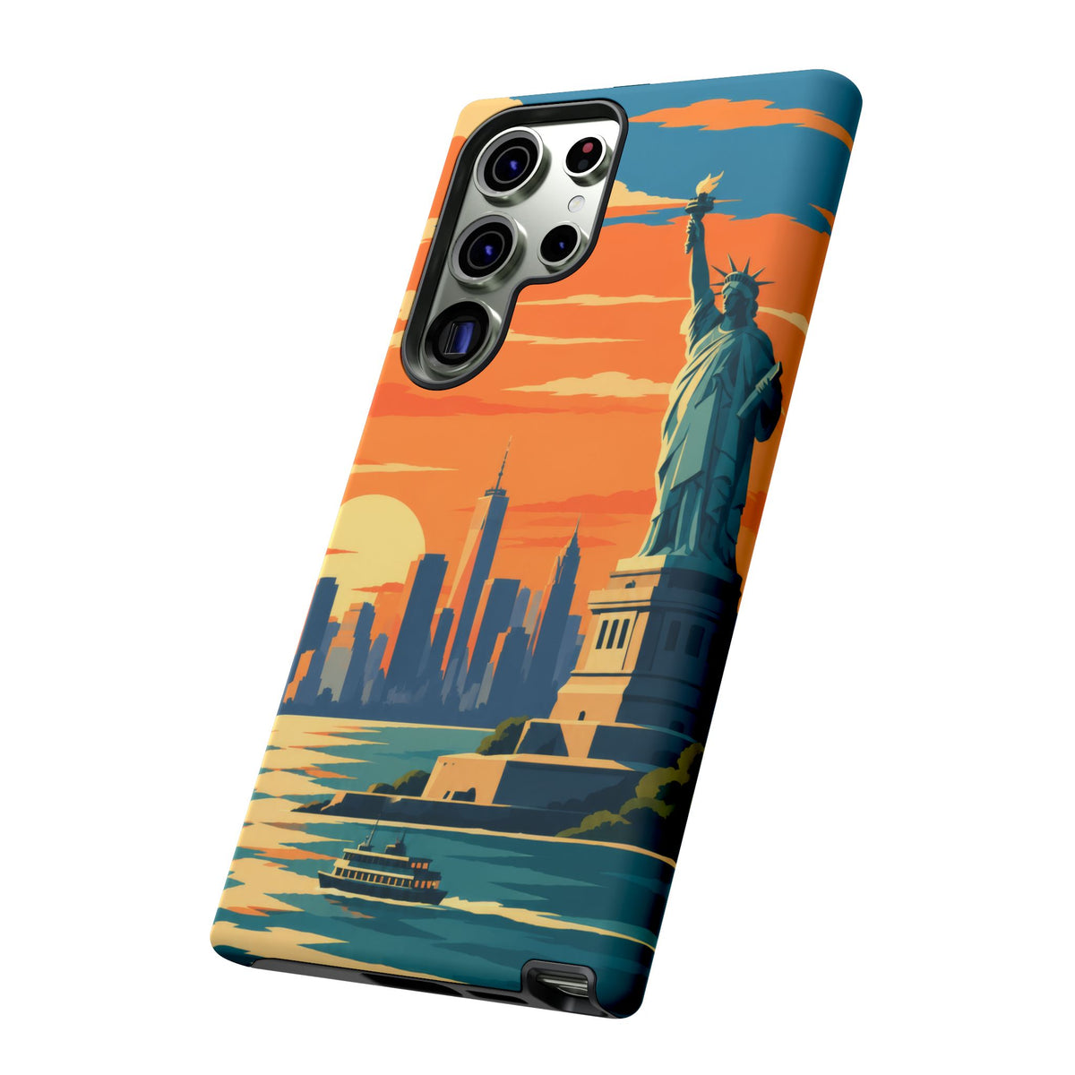 New York City — Harbor Liberty Samsung Galaxy Tough Case