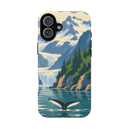 Glacier Bay — Fjord Silence iPhone Tough Case