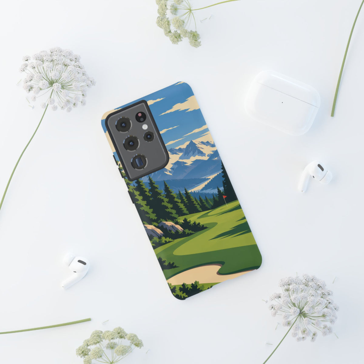 Mountain Golf — Alpine Fairway Samsung Galaxy Tough Case