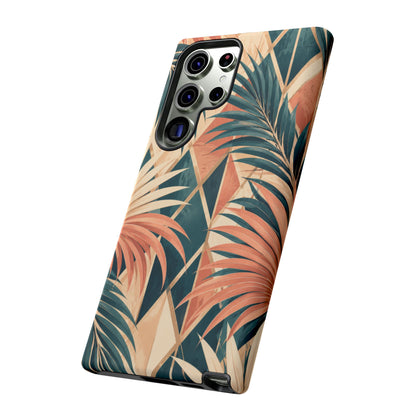 Coral Palm Pavilion Samsung Galaxy Tough Case | art deco