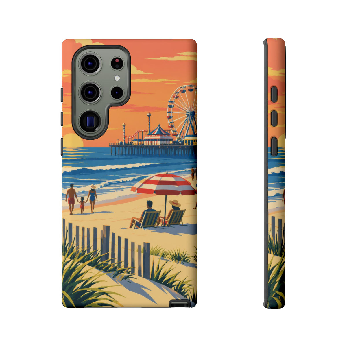 New Jersey Shore — Boardwalk Summer Samsung Galaxy Tough Case