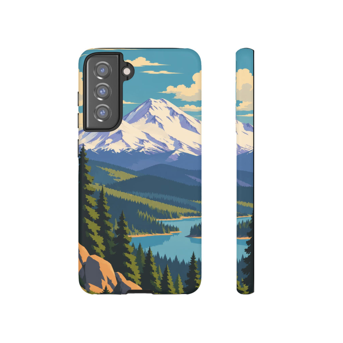 Mount Shasta — Snowlight Samsung Galaxy Tough Case