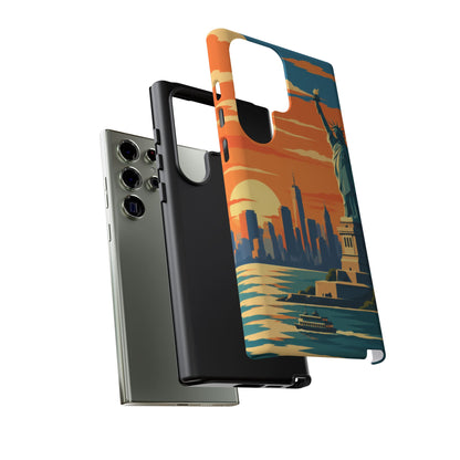 New York City — Harbor Liberty Samsung Galaxy Tough Case