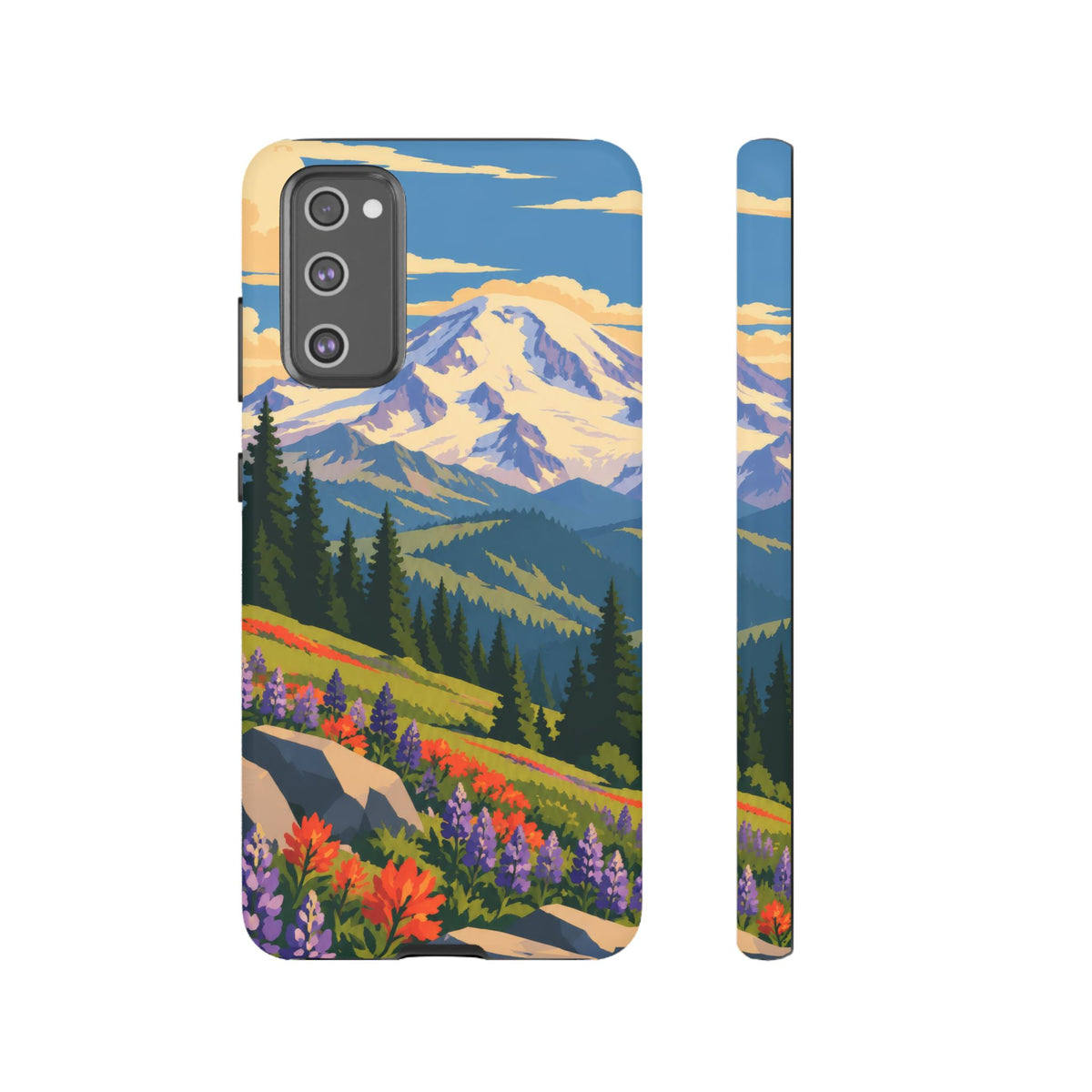 Mount Rainier — Meadow Radiance Samsung Galaxy Tough Case