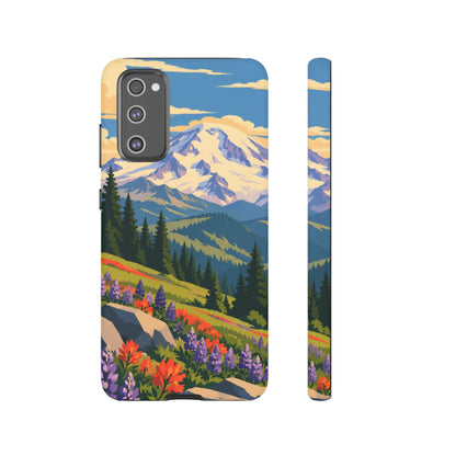 Mount Rainier — Meadow Radiance Samsung Galaxy Tough Case