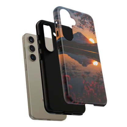 Fuji Golden Reflection Samsung Galaxy Tough Phone Case