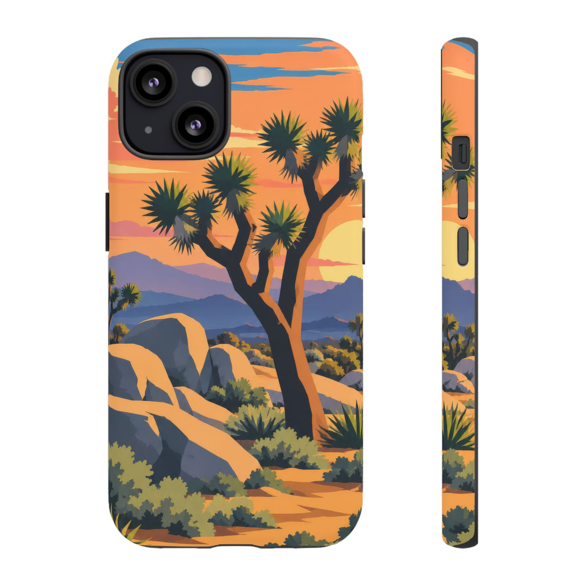 Joshua Tree — Desert Silhouettes iPhone Tough Case