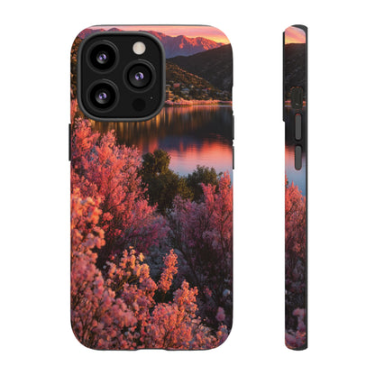 Alpine Bloom Lake iPhone Tough Phone Case