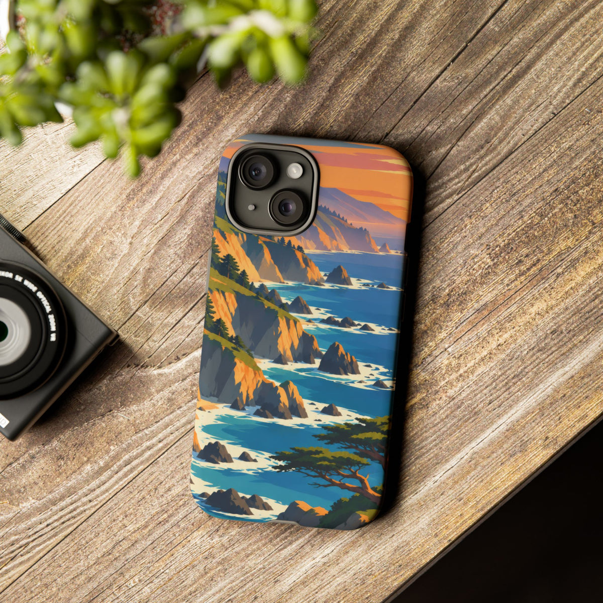 Big Sur — Cypress Coast iPhone Tough Case