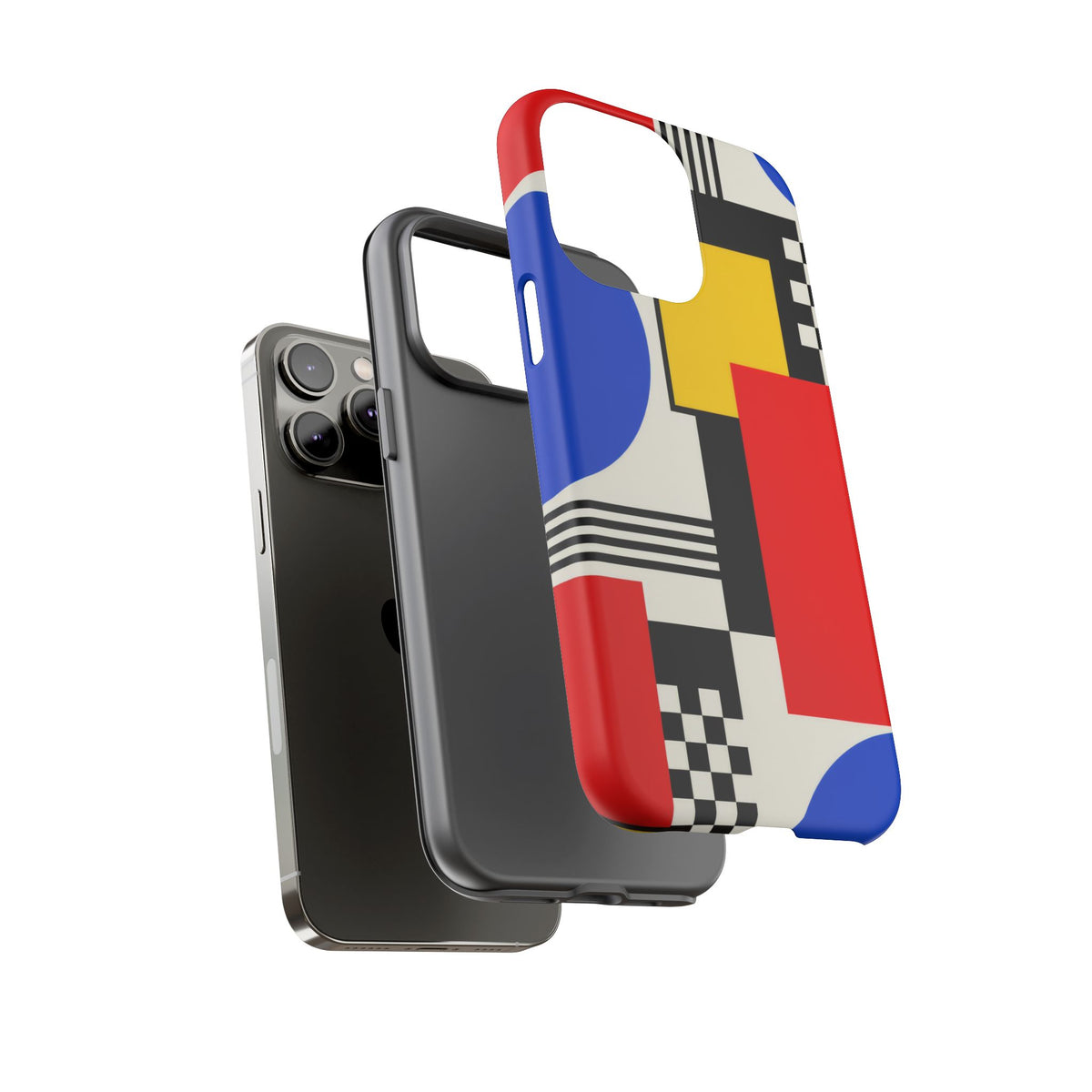 Primary Frequency iPhone Tough Case | Primary Color Geometry