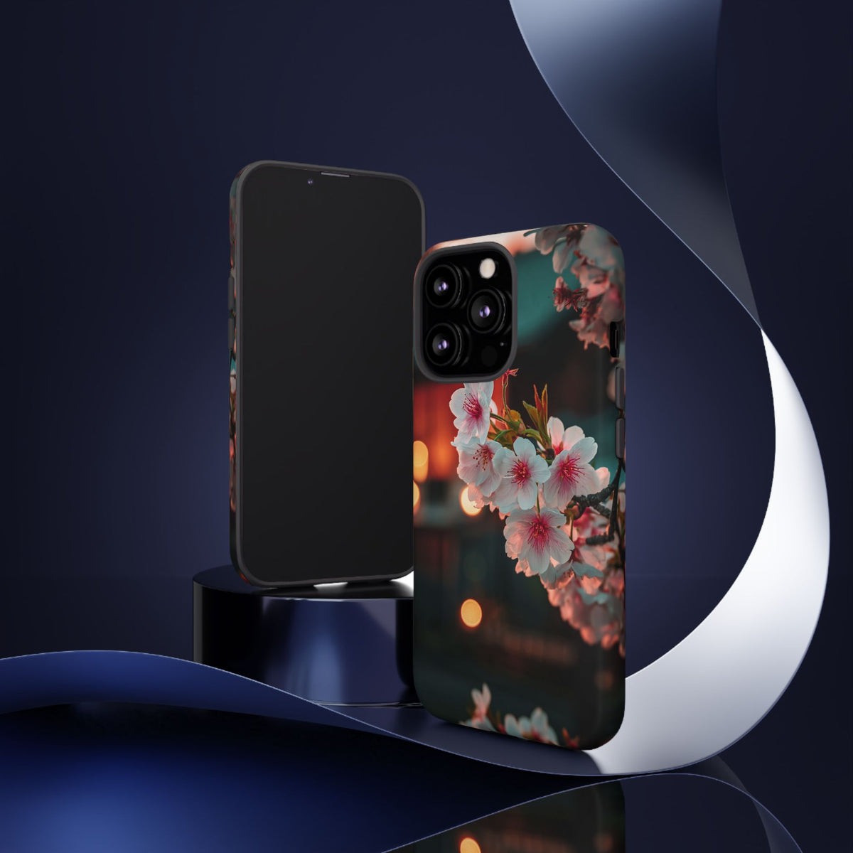Kyoto Blossom Lanterns iPhone Tough Phone Case