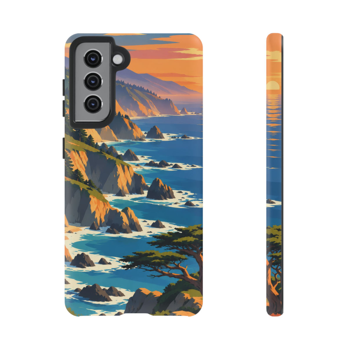 Big Sur — Cypress Coast Samsung Galaxy Tough Case