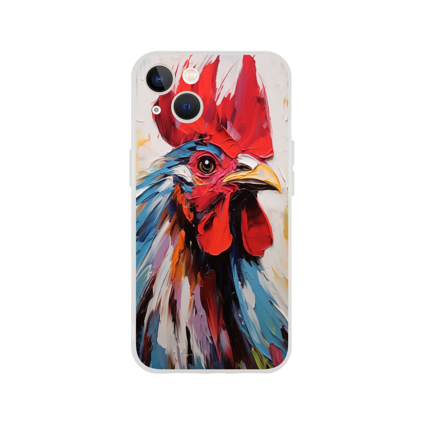 iPhone Case - Rooster Vibrant Vigilance