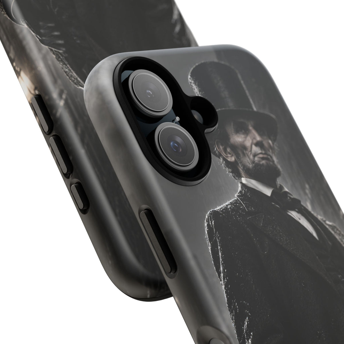 Abe after Midnight iPhone Tough Case | noir lincoln