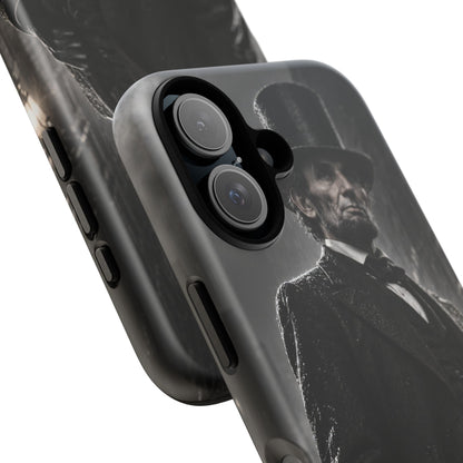 Abe after Midnight iPhone Tough Case | noir lincoln