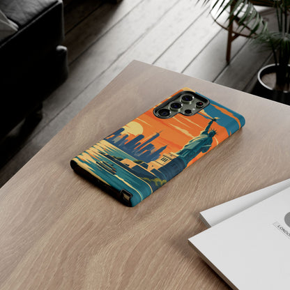 New York City — Harbor Liberty Samsung Galaxy Tough Case