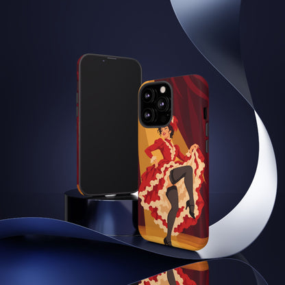 Moulin Rouge Dancer — Crimson Cabaret iPhone Tough Case | cabaret dancer