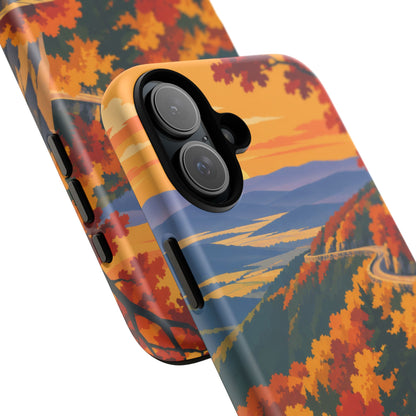 Skyline Drive — Overlook Gold iPhone Tough Case