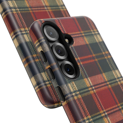 Highland Holiday Samsung Galaxy Tough Case | christmas plaid