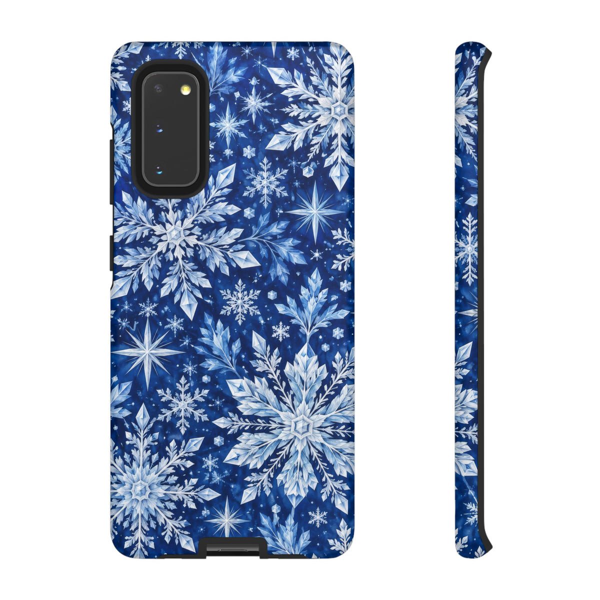 Frosted Midnight Samsung Galaxy Tough Case | snowflake