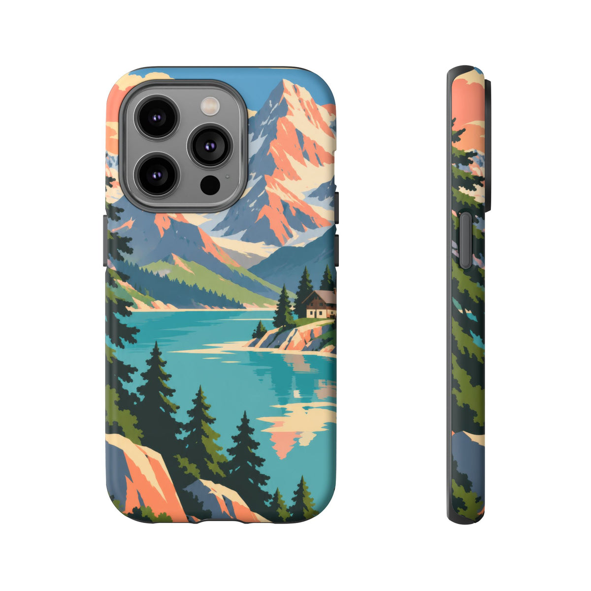 Switzerland — Alpine Lake iPhone Tough Case