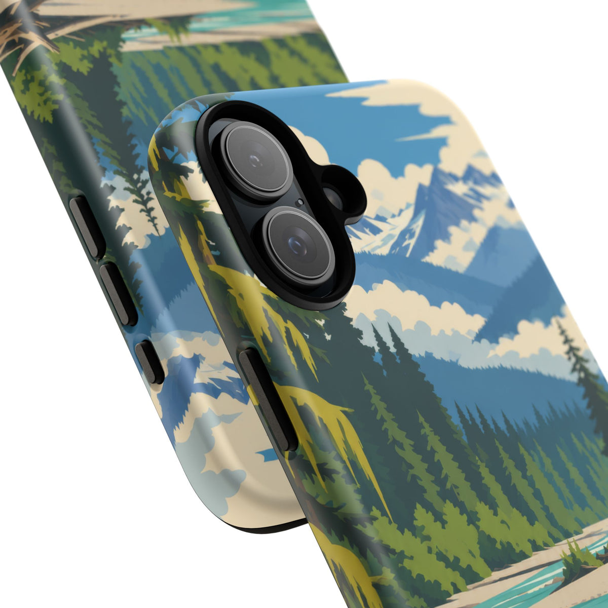Hoh Rain Forest — Rivergreen iPhone Tough Case