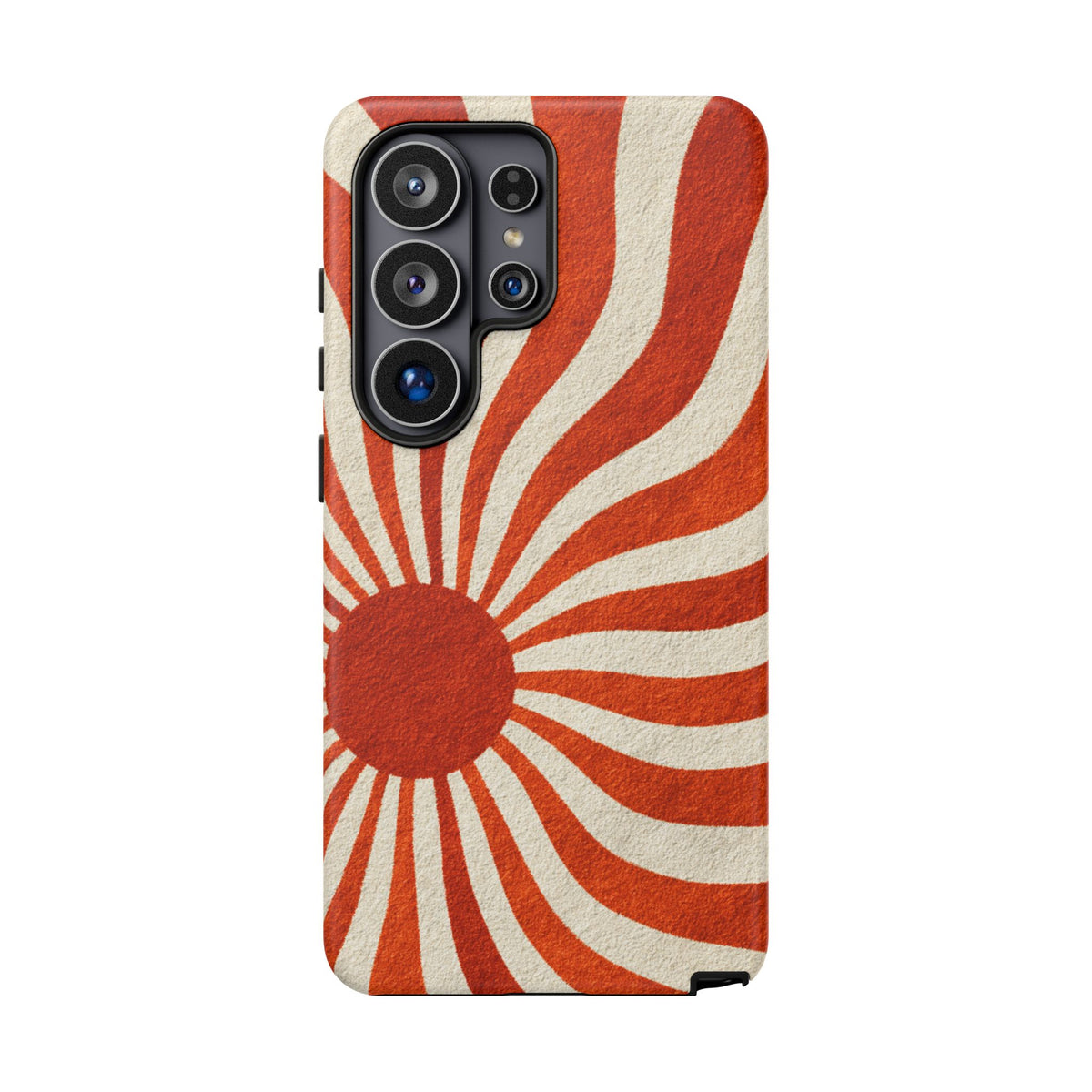 Terracotta Sunburst Samsung Galaxy Tough Phone Case