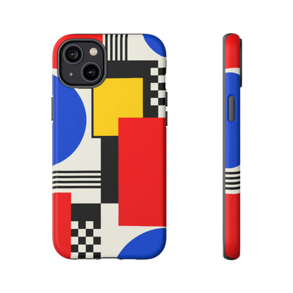 Primary Frequency iPhone Tough Case | Primary Color Geometry