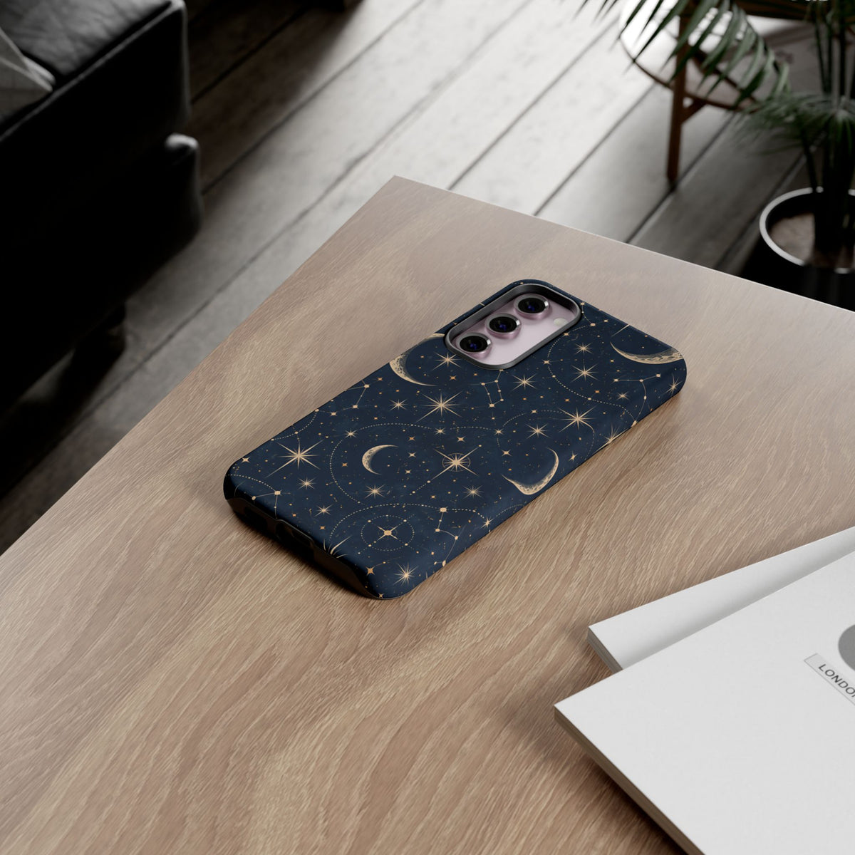 Celestial Moon Samsung Galaxy Tough Case | Nocturne Atlas