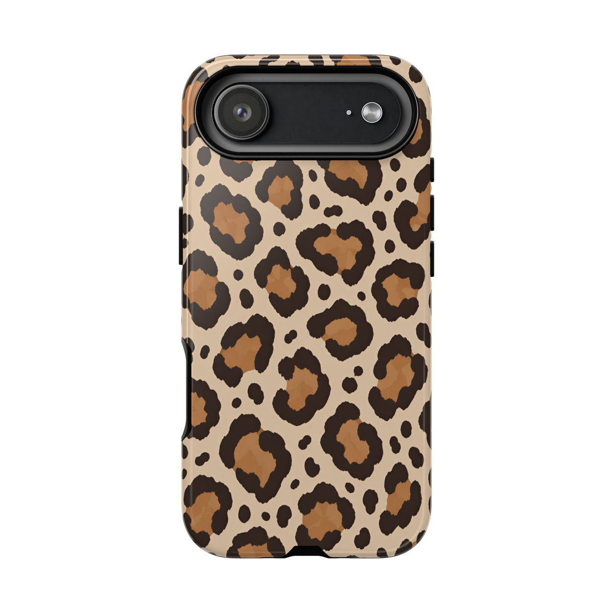 Leopard Print iPhone Tough Case | Cocoa Wildcat