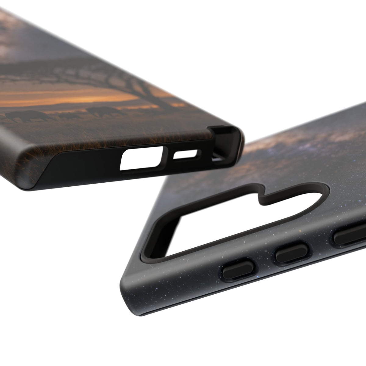 Milky Way over the Plains Samsung Galaxy Tough Case