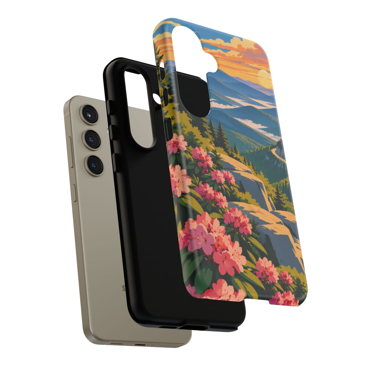 Blue Ridge Parkway — Ridgeway Bloom Samsung Galaxy Tough Case