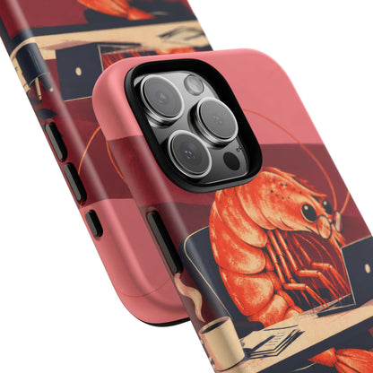 Desk Shrimp iPhone Tough Case